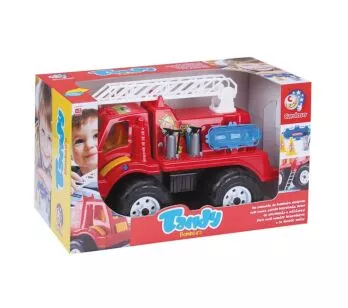 Caminhão Roda Livre - Tandy - Bombeiro Papa Fogo - Cardoso Toys