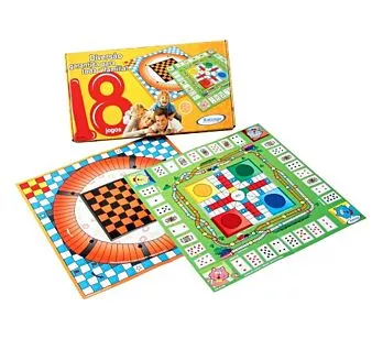Kit Jogos Clássicos - 18 em 1 - Xalingo
