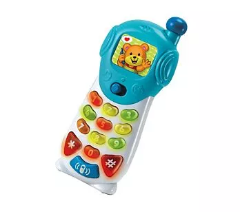 Telefone Infantil com Sons e Luzes - Celular Luminoso Falante - Winfun