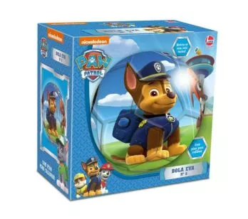 Bola de Eva Macia - N8 - Patrulha Canina - Marvel - Líder Brinquedos