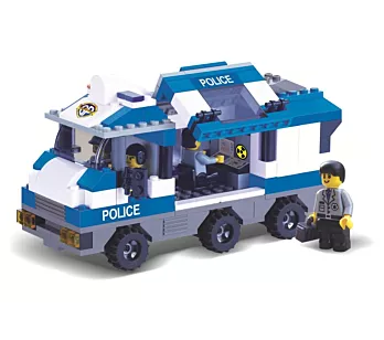 Blocos de Montar Defensores da Ordem Polícia - 268 Peças - Xalingo