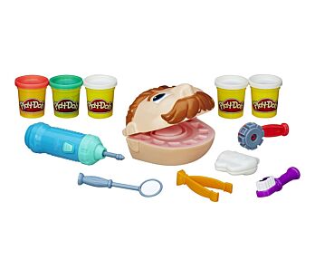  Conjunto Massa de Modelar - Play-Doh Dentista - Hasbro 