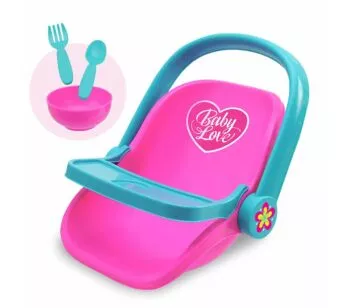 Bebê Conforto de Boneca - Baby Love - Usual Brinquedos