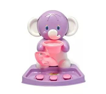 Basquete Infantil - Play Time - Elefantinho - Rosa - Cotiplás