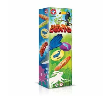 Jogo Infantil - Tapa Certo - Animais - Original - Estrela