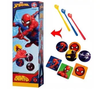 Jogo Infantil - Tapa Certo - Marvel Homem Aranha - Estrela