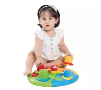 Quebra-Cabeça Didático - Duo Baby Puzzle - TaTeTi - Calesita