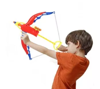 Lançador e Arco de Brinquedo com Alvos - Herói Arqueiro - Braskit 1