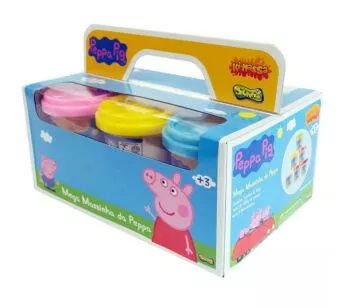 Massa de Modelar - Peppa Pig - Mega Massinha da Peppa - Sunny Brinquedos