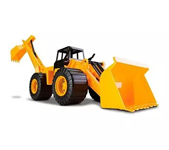 Trator Roda Livre - Combo - Retroescavadeira - Cardoso Toys