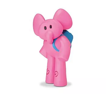Boneco de Vinil - Turma do Pocoyo - Elefanta Elly - 15 cm - Cardoso Toys