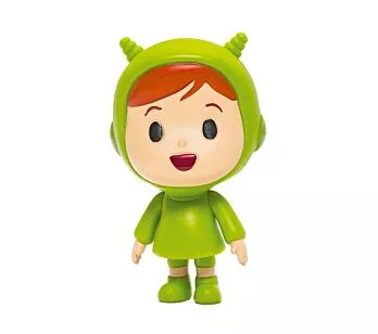 Boneco de Vinil - Turma do Pocoyo - Nina - 15 cm - Cardoso Toys