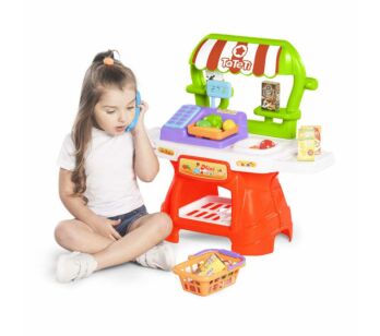 Mercadinho Infantil - Faz de Conta - Mini Market com Acessórios - TaTeTi