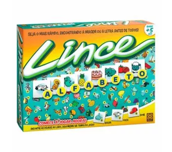 Jogo de Tabuleiro - Lince Alfabeto - Grow