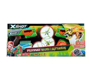 Lançador de Dardos com Alvo - X-Shot Bug Attack - Swarm Seeker - Candide