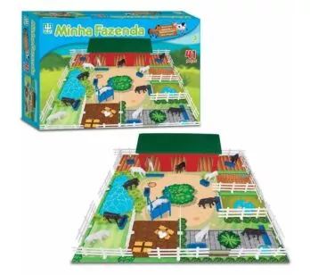 Playset - Minha Fazenda - 41 Peças - Nig Brinquedos