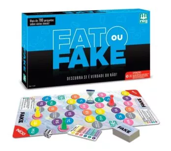 Jogo de Tabuleiro - Fato ou Fake? -  Nig Brinquedos