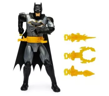 Boneco Interativo - 30cm - DC Batman - Batman Deluxe com Luz e Som - Sunny