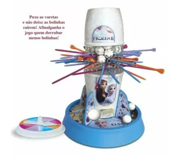 Jogo Infantil - Tira Varetas - Frozen 2 - Elka