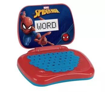 Laptop Infantil Eletrônico - Bilíngue - Homem Aranha - Candide