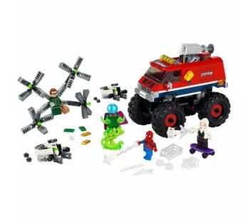 Monster Truck do Homem-Aranha vs. Mysterio - Spiderman-Marvel - 439 peças - LEGO