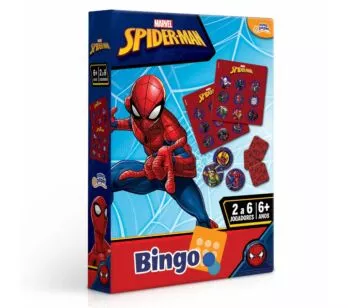 Jogo de Bingo Infantil - Marvel - Spiderman - Toyster