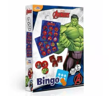Divirta-se com o Jogo de Bingo Infantil - Marvel - Avengers - Toyster 