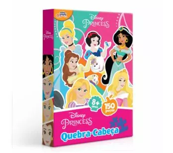 Quebra-Cabeça - 150 Peças - Princesas Disney - Toyster.