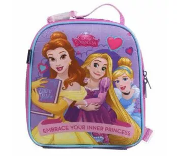 Lancheira Infantil Soft - Térmica - Princesas Disney - Dermiwil