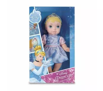 Boneca de Vinil - 30 cm - Baby Princesas Disney Luxo - Cinderela - Mimo Toys