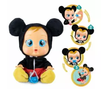 Boneca que Chora - Cry Babies - Disney - Mickey Mouse - Multikids