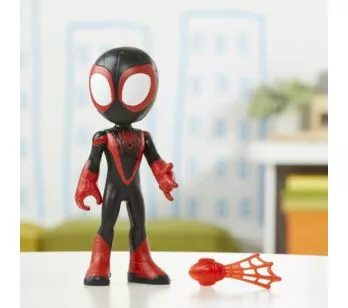 Boneco - 23 cm - Spidey and His Amazing Friends - Miles Morales - Hasbro