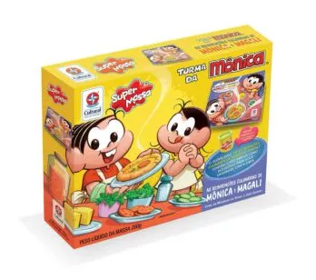 Livro interativo - Super Massa - Culinárias de Mônica e Magali - Estrela
