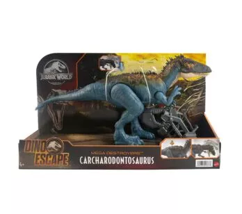 Figura Articulada - Jurassic World - Mega Destroyers - Charcarodontosaurus - Mattel
