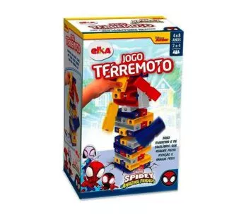 Jogo Terremoto - Marvel - Spidey and his Amazing Friends - Elka