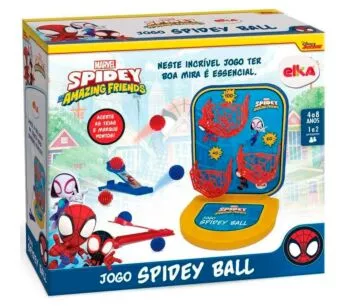 Jogo Infantil - Spidey Ball - Marvel - Elka