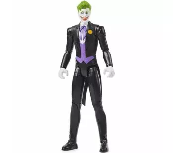 Boneco Articulado - 30 cm - DC Batman - Coringa Terno Preto - Sunny Brinquedos