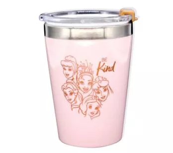 Copo com Tampa - 300ml - Princesas Disney - Be Kind - Zonacriativa