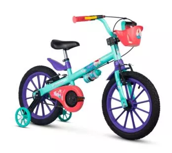 Bicicleta Infantil com Rodinhas - Aro 16 - Ariel - Nathor