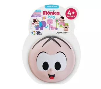Mordedor para Bebê - Turma da Mônica Baby - Cebolinha - Pais e Filhos