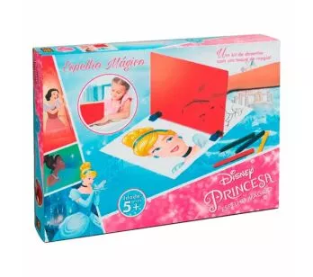 Kit de Desenho Infantil - Disney Princesas - Espelho Mágico - Grow
