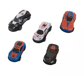Mini Carrinhos à Fricção - Marvel Spiderman - 5 Hero Machine - Candide
