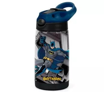 Garrafa Infantil - Aço Inox - 500ml - Batman - Luxcel