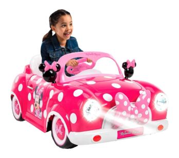 Carro Elétrico Infantil - Disney Minnie Mouse - 6v - Zippy Toys