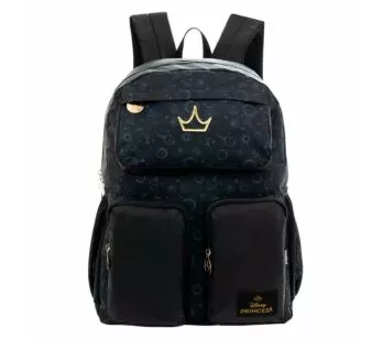 Mochila de Costas Juvenil - Disney Princesas - Black Teen T02 - Xeryus
