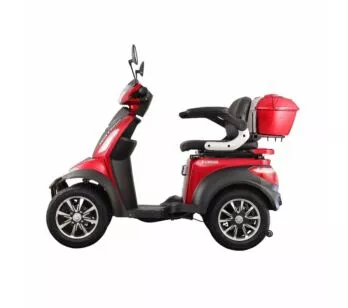 Quadriciclo Elétrico - Duos E-Cross 1000w Lithium - Vermelho - Duos Emobi 1