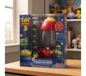 Toy Story 5 Máquina Foguete 30Cm Com Garra Pega Aliens – C/ Som ,luz e 12  aliens – Toyng - PBKIDS Brinquedos