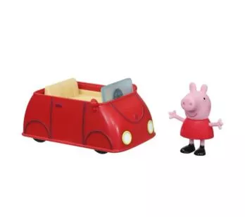 Veículo e Figura - Peppa Pig - Carro Vermelho da Peppa - Hasbro