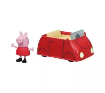 Veículo e Figura - Peppa Pig - Carro Vermelho Família Pig - Hasbro (0)