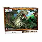 Quebra-Cabeça Infantil - 150 Peças - T-Rex - Pais e Filhos